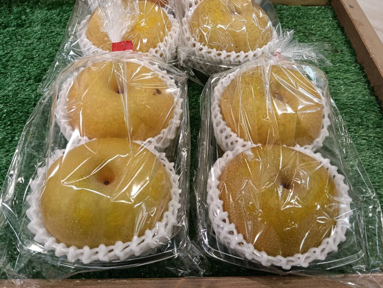 梨食べ比べ