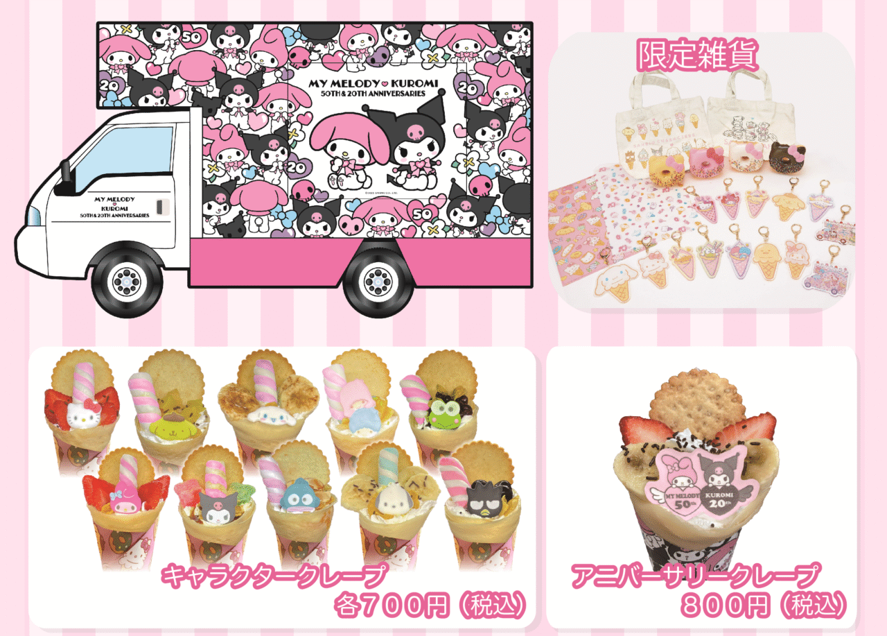 サンリオクレープ