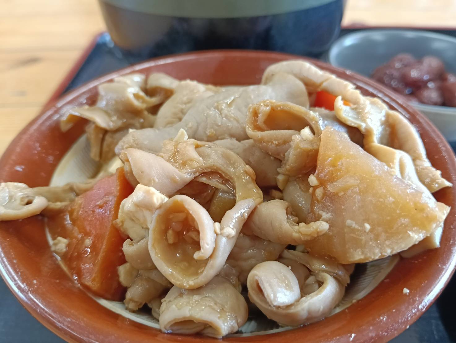 もつ煮定食